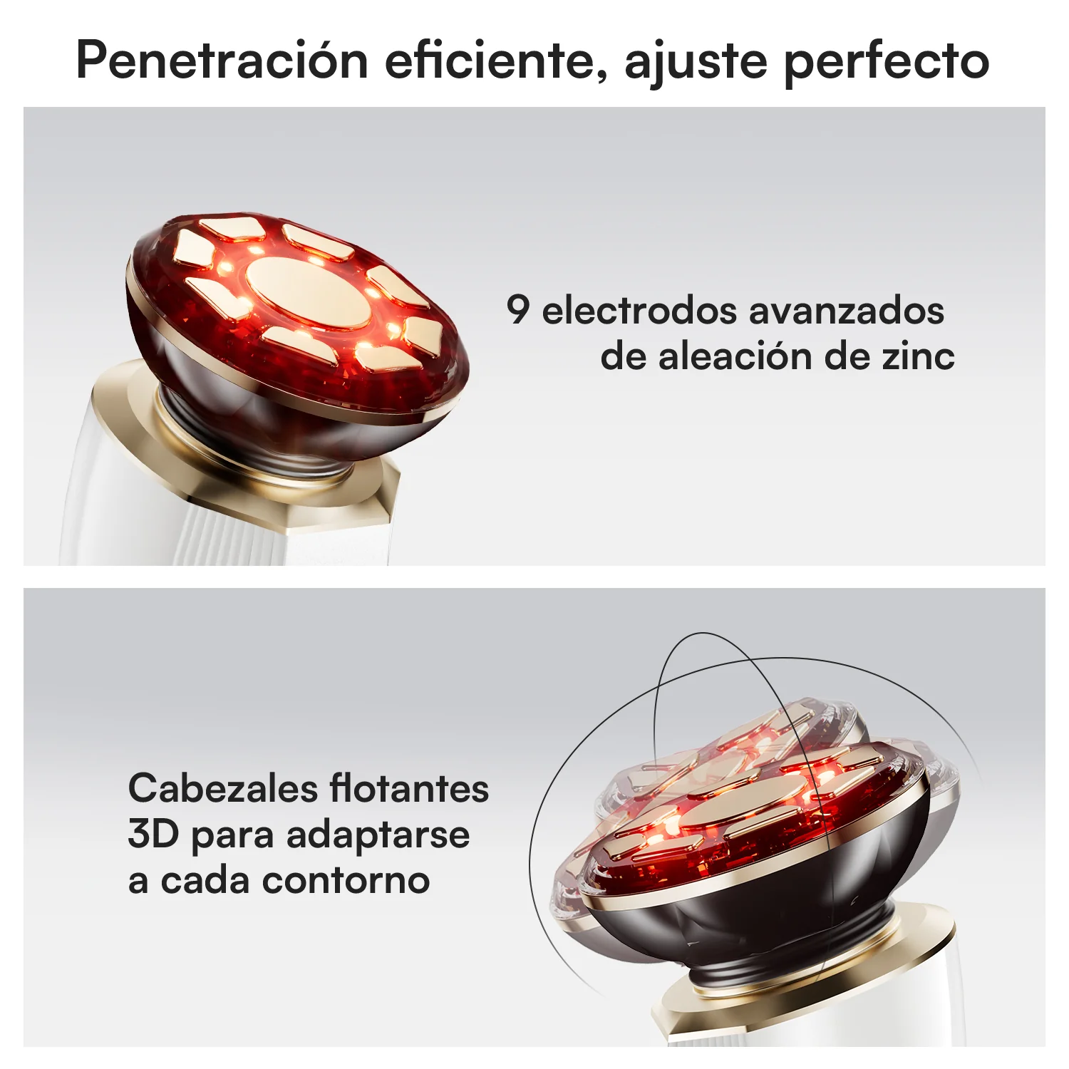 INIA FLARE Dispositivo Facial de Microcorriente - Image 3